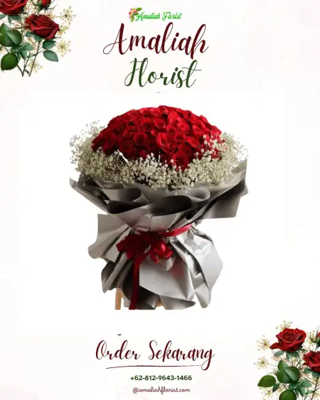 Buket Bunga Menjalin